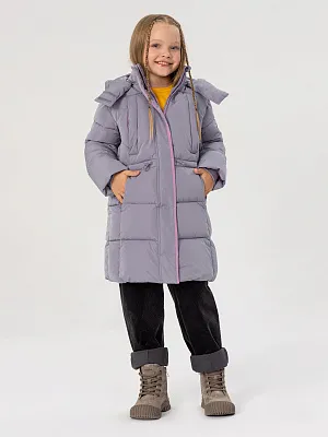 OKGCK17-91 Куртка зимняя(серый) 92-128(92/98/104/110/116/122/128)