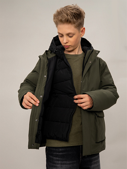 Куртка демисезонная 2-в-1 артикул:OJBCK09-64-3