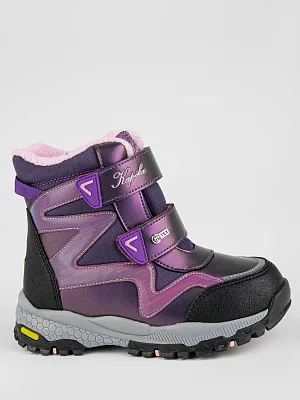 42505-50 Ботинки (фиолетовый) 22-26 (5 пар)