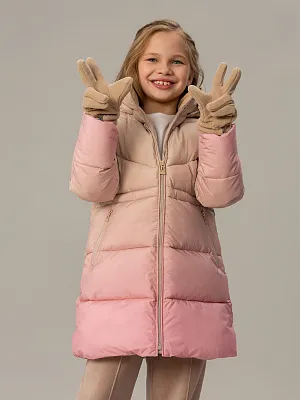 OKGCK09-T1 Куртка зимняя(бежевый) 92-128(92/98/104/110/116/122/128)