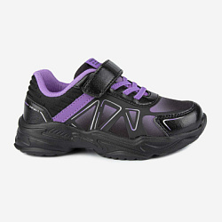 731113с-1 Обувь для активного отдыха (черный-фиолетовый) 31-35 (5 пар)