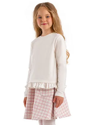 MKGCL05-01 Лонгслив(молочный) 98-128(98/104/110/116/122/128)