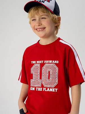 PKBCT04-R2 Футболка(красный) 92-128(92/98/104/110/116/122/128)