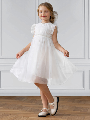 MKGCD12-00 Платье(белый) 98-134(98/104/110/116/122/128/134)