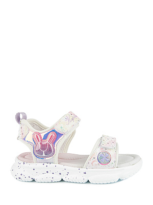 32944п-2 Туфли летние (белый-сиреневый) 28-32 (5 пар)