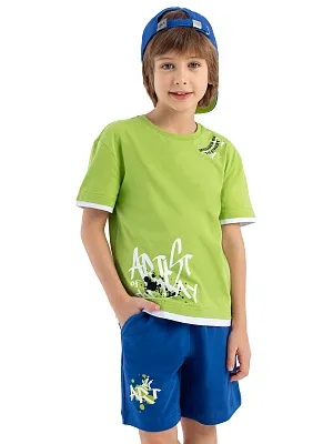 LKBCT07-G2 Футболка(зеленый) 98-128(98/104/110/116/122/128)