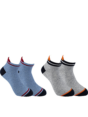 BKSC-2002-MA Носки 26-38 (26-28/29-31/32-34/35-38) синий/серый