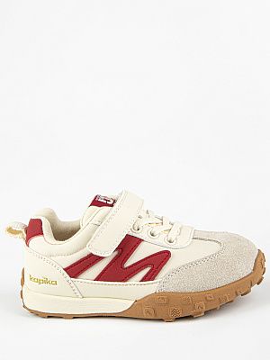 721203-1 Обувь для активного отдыха (бежевый-бордовый) 26-30 (5 пар)