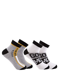 HKBAS02-WA Носки 29-38 () серый-белый