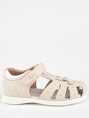 321022п-2 Туфли летние (бежевый) 26-30 (5 пар)