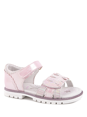 32736к-30 Туфли летние (розовый-мультиколор) 26-33 (8 пар)