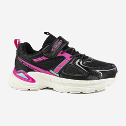 731026-1 Обувь для активного отдыха (черный-розовый) 31-35 (5 пар)