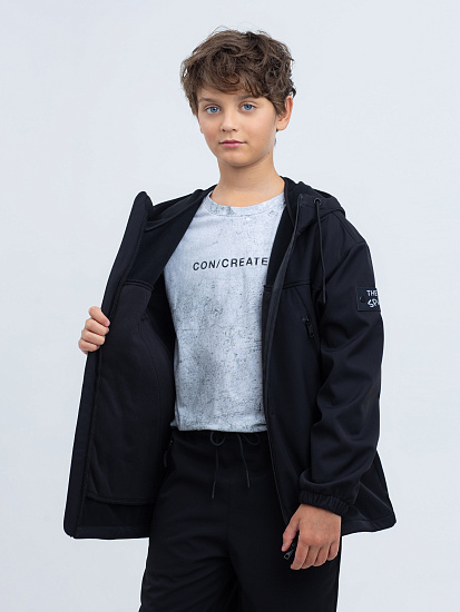 Куртка демисезонная, софтшелл артикул:QJBCK17-99-4