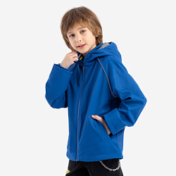 LKBCK05-Z2 Куртка демисезонная, софтшелл(синий) 98-128(98/104/110/116/122/128)