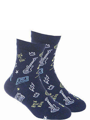 AJBAS02-Z4 Носки 26-34 () синий