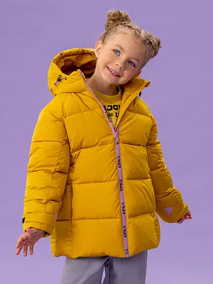 OKGCK15-Y2 Куртка зимняя(желтый) 92-128(92/98/104/110/116/122/128)