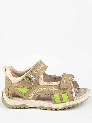 31877к-3 Туфли летние (тёмно-бежевый) 21-25 (5 пар)