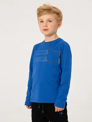 OKBCL02-Z3 Лонгслив(синий) 92-128(92/98/104/110/116/122/128)