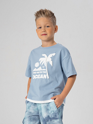 PKBCT15-Z1 Футболка(синий) 92-128(92/98/104/110/116/122/128)