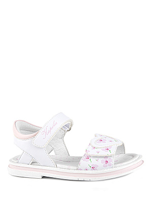 32891п-1 Туфли летние (белый-розовый) 26-30 (5 пар)