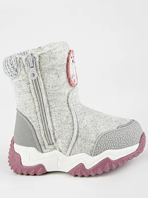 00216-3 Сапоги (светло-серый) 23-27 (5 пар)