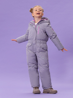 OKGCZ07-91 Комбинезон зимний(серый) 86-128(86/92/98/104/110/116/122/128)