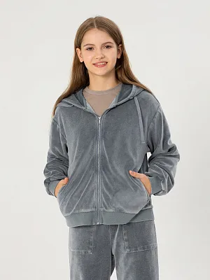 OJGCJ02-91 Толстовка(серый) 134-170(134/140/146/152/158/164/170)