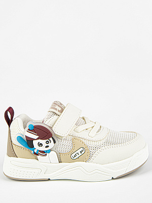 71562н-2 Обувь для активного отдыха (белый-бежевый) 23-27 (5 пар)