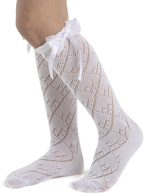 KKGAS04-00 Гольфы(белый) 28-34(28-30/30-32/32-34)