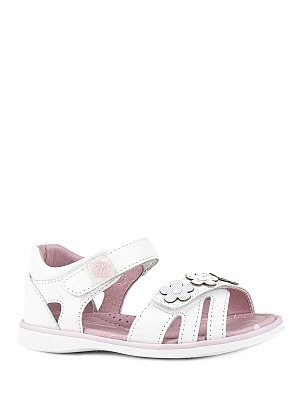 31825-1 Туфли летние (белый-розовый) 23-27 (5 пар)