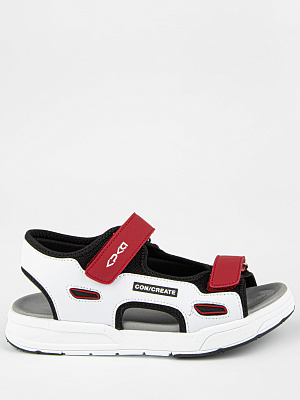 33852п-1 Туфли летние (черный-белый) 32-36 (5 пар)