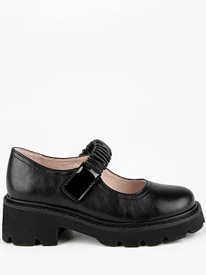 24631п-2 Туфли (черный) 35-39 (5 пар)