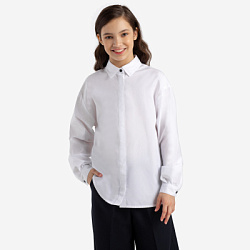 MJGCR03-00 Рубашка(белый) 128-164(128/134/140/146/152/158/164)
