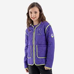 LJGCK02-V2 Куртка демисезонная(фиолетовый) 134-164(134/140/146/152/158/164)