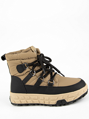 1891д-2 Ботинки (бежевый-черный) 33-37 (5 пар)