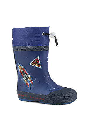 1619-10 Сапоги резиновые (синий) 23-30 (10 пар)