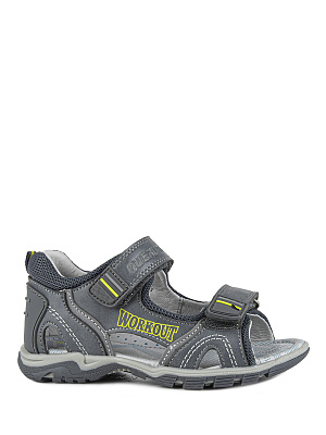 33743м-20 Туфли летние (серый) 28-32 (5 пар)