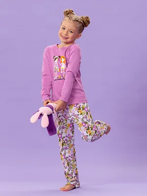 OUGPS01-LA Пижама комплект(лиловый) 92-128(92/98/104/110/116/122/128)