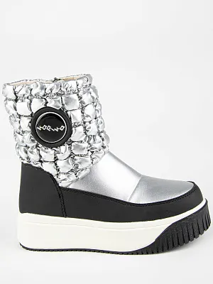 1918д-2 Сапоги (серебряный) 31-35 (5 пар)