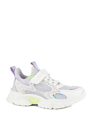 731005н-1 Обувь для активного отдыха (белый-сиреневый) 33-37 (5 пар)