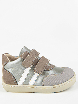 51589ут-2 Ботинки (серебряный) 21-25 (5 пар)