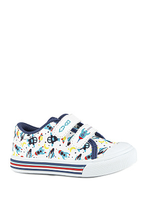 72977-1 Обувь для активного отдыха (белый) 21-28 (8 пар)