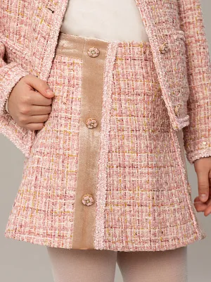 OKGCS04-80 Юбка(розовый) 92-128(92/98/104/110/116/122/128)