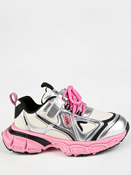 72868-11 Обувь для активного отдыха (серебряный-розовый) 28-32 (5 пар)