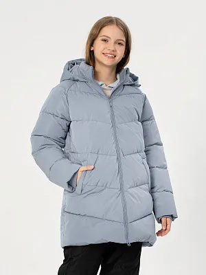 OJGCK03-Z3 Куртка зимняя(серо-голубой) 134-170(134/140/146/152/158/164/170)