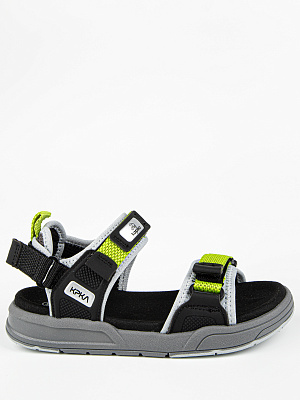 33927п-1 Туфли летние (черный-серый) 33-37 (5 пар)