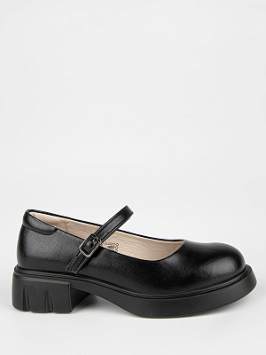 24989п-2 Туфли (черный) 34-38 (5 пар)