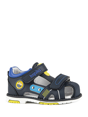 31805п-1 Туфли летние (темно-синий) 21-25 (5 пар)