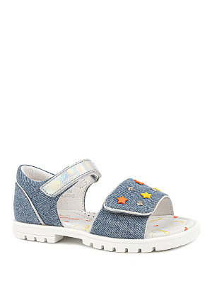 32852п-10 Туфли летние (джинс) 26-33 (8 пар)