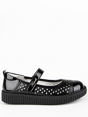 231011п-1 Туфли (черный) 31-35 (5 пар)